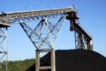 Mining coal - pile measurement